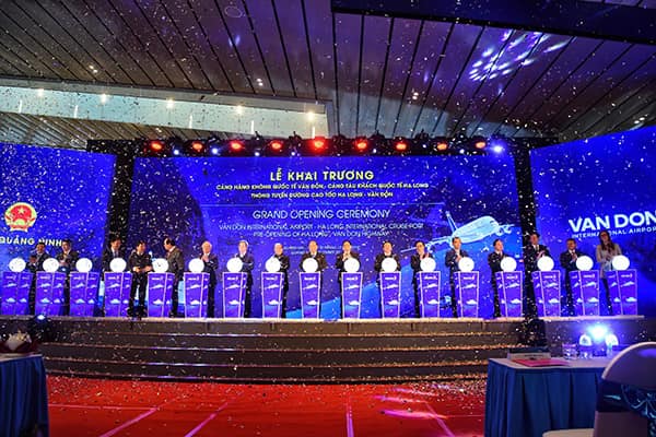 CONINCO tham dự Lễ khai trương Cảng hàng không Quốc tế Vân Đồn – Quảng Ninh